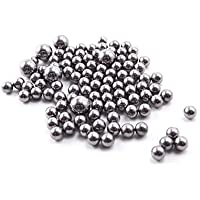 Generic 304 Acero inoxidable 1 mm G100 Loose rodamientos bolas (Pack de 200)